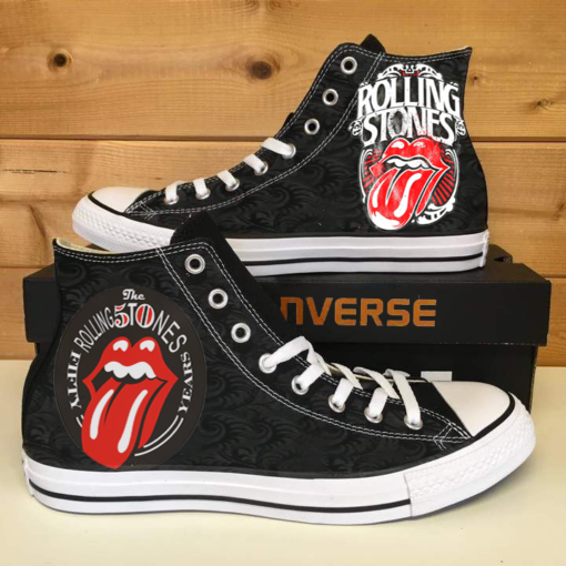 The Rolling Stones High Top shoes TN