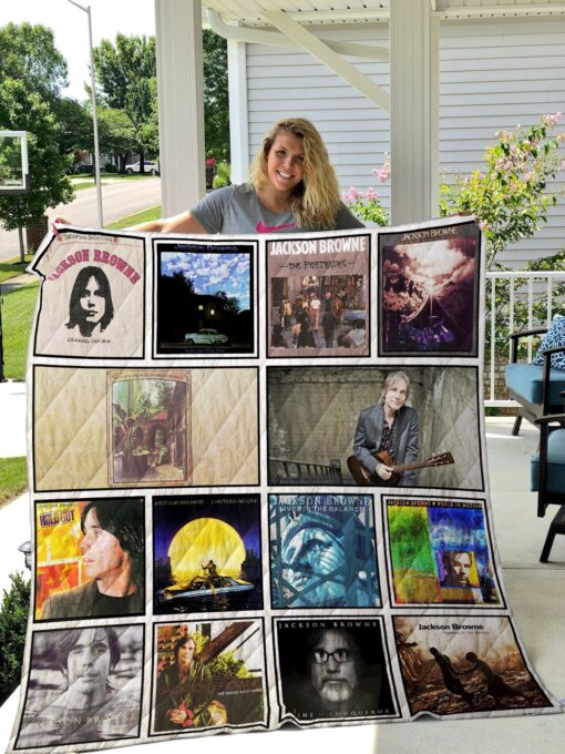 Jackson Browne Quilt Blanket Quilt Rze2