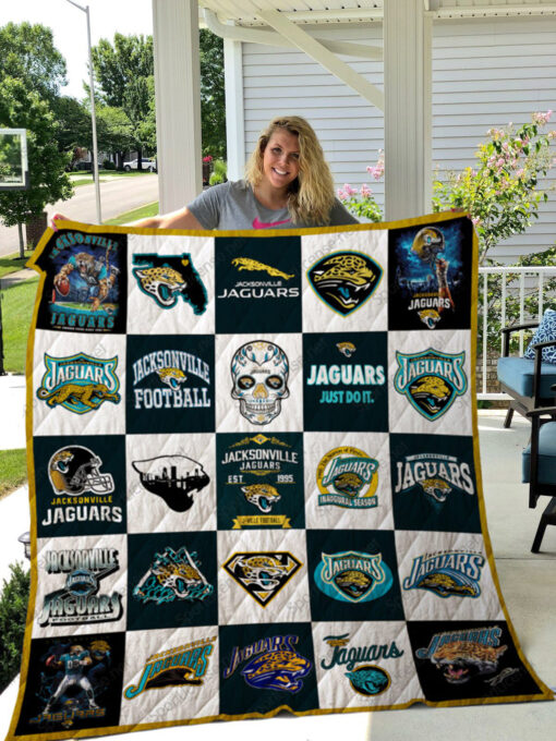 Jacksonville Jaguars Lover Blanket Quilt Rze2