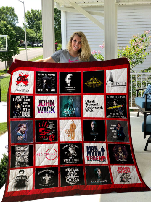 John Wick best Blanket Quilt B21
