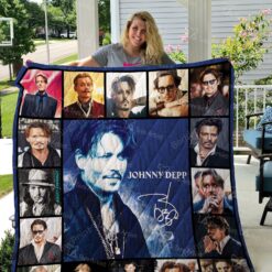 Johnny Depp best Blanket Quilt Rze2