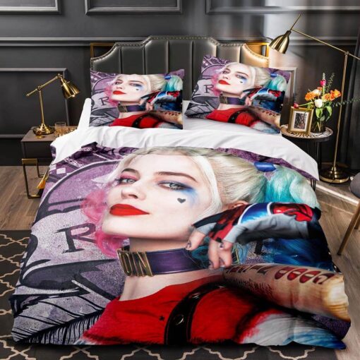 Harley Quinn 2 Bedding Set Rze1