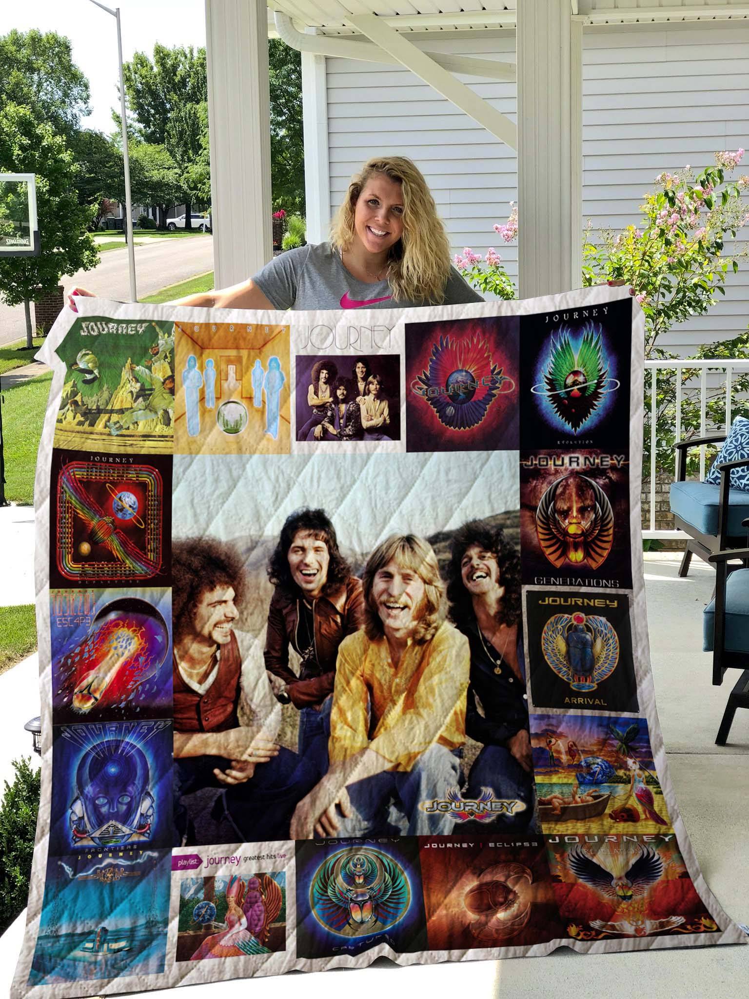 Journey  Best Quilt Blanket Quilt Rze2