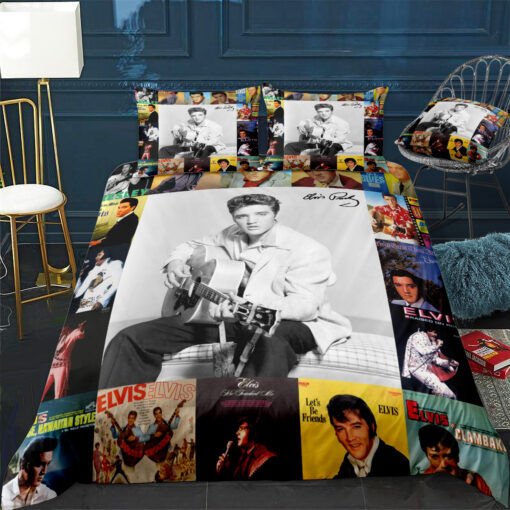 Elvis Presley 6a Bedding Set Rze1