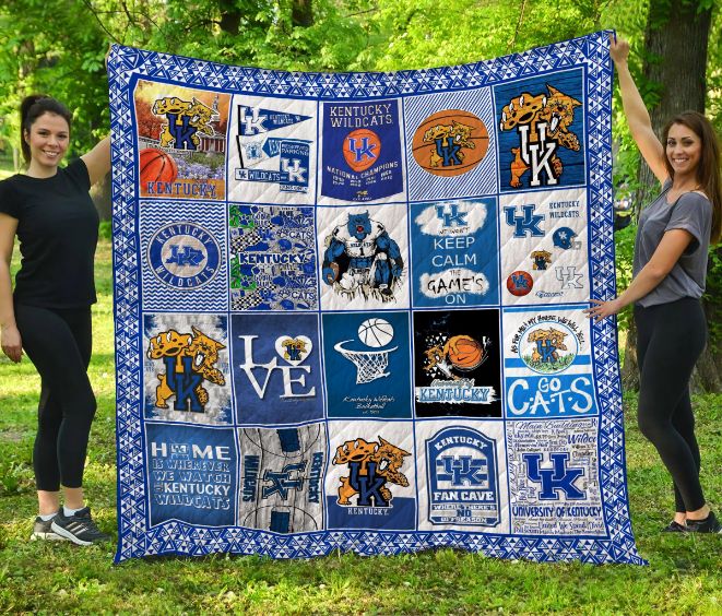 Kentucky Wildcats  Quilt  Blanket Quilt Rze2