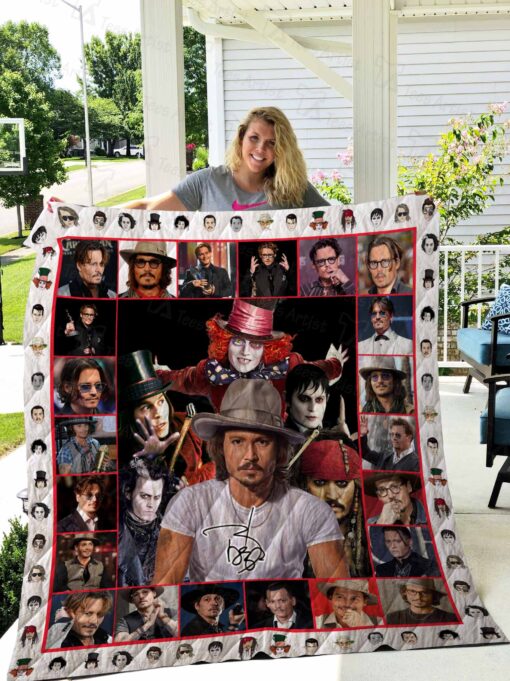 Johnny Depp 6a Blanket Quilt B22