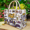 LSU Tigers Lover Leather Bag B21