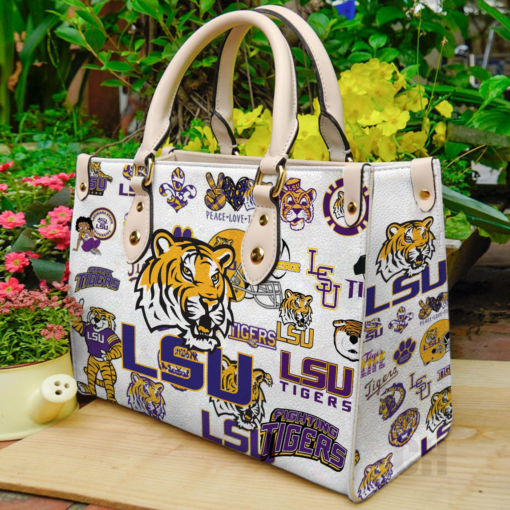 LSU Tigers Lover Leather Bag Rze2