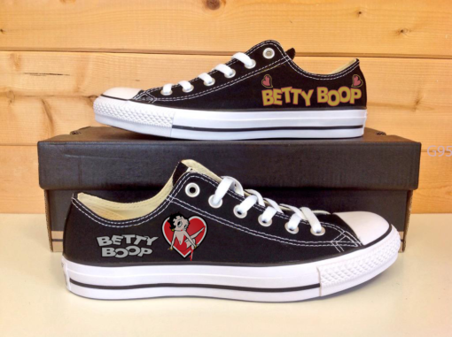 Betty Boop g00 Low Top Shoes Rze1