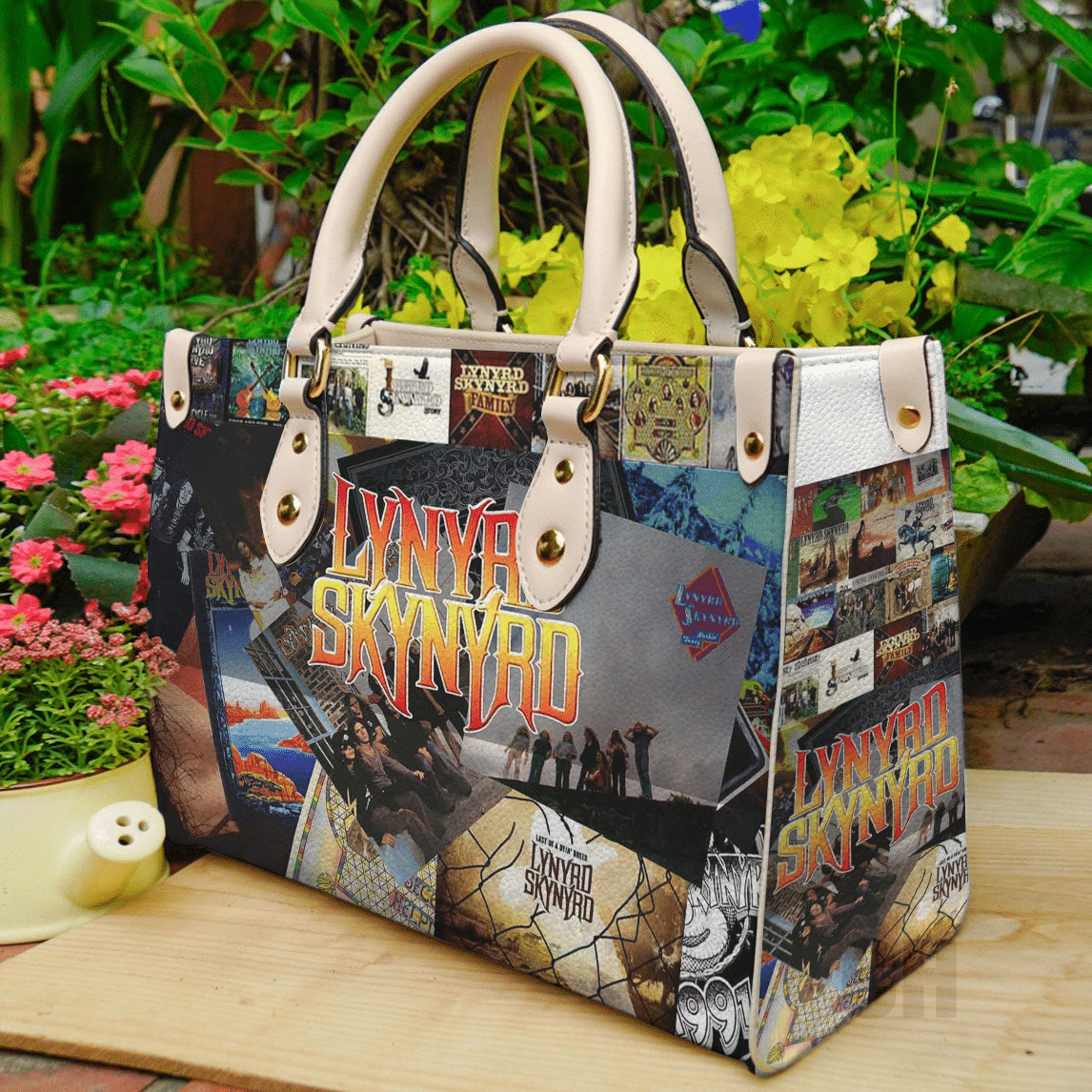 Lynyrd Skynyrd Leather Bag Rze2