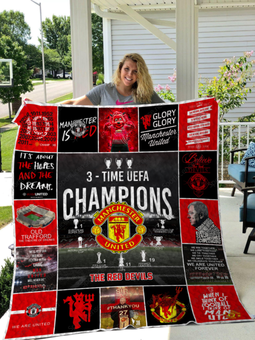 Manchester United Blanket Quilt B19
