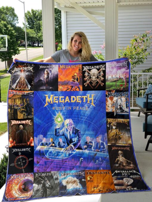 Megadeth Quilt  Blanket Quilt Rze2