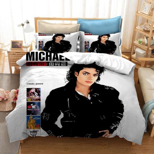 Michael Jackson  Bedding Set Rze2