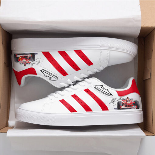 Michael Schumacher Ferrari Red Skate Stan Smith New Shoes Rze2