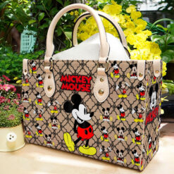 Mickey Mouse Leather Bag Rze2