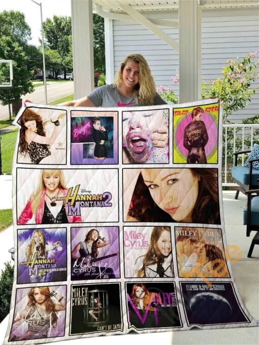 Miley Cyrus Lover Blanket Quilt B19