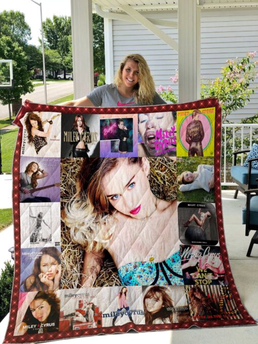 Miley Cyrus Blanket Quilt B19