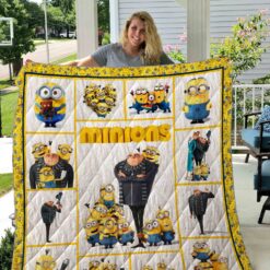 Minions Quilt Blanket Quilt B22