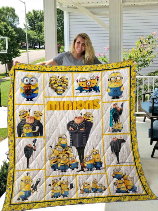 Minions Quilt Blanket Quilt B22