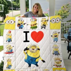 Minions lover Blanket Quilt B22
