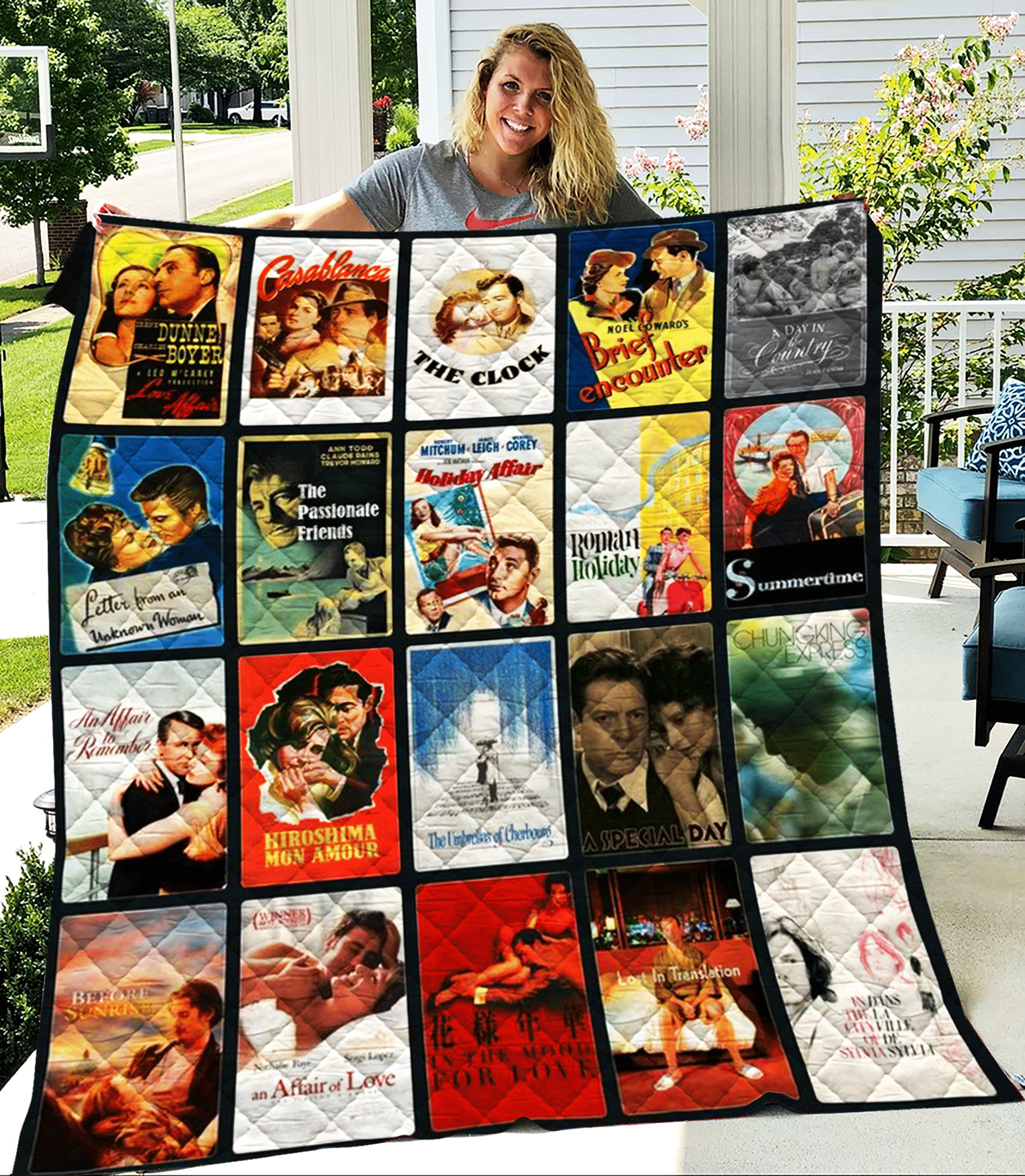 Turner Classic Movies Blanket Quilt Rze1