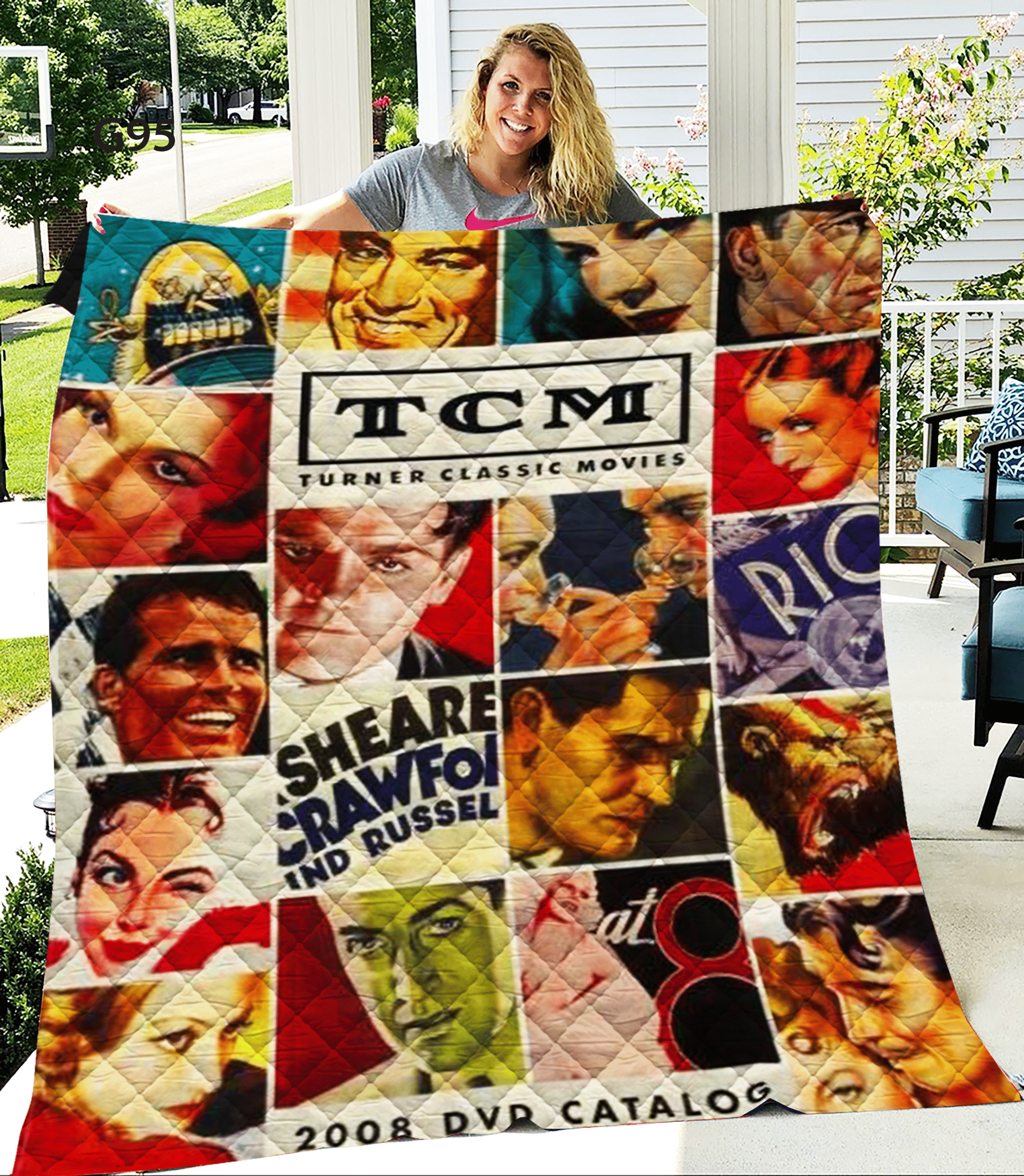 Turner Classic Movies 1 Blanket Quilt Rze1