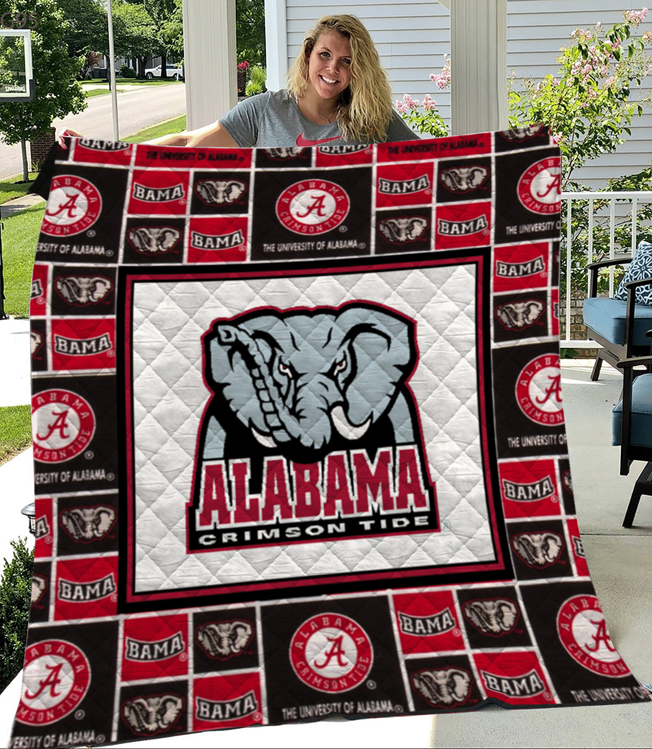 Alabama Crimson Tide g0 Blanket Quilt Rze1