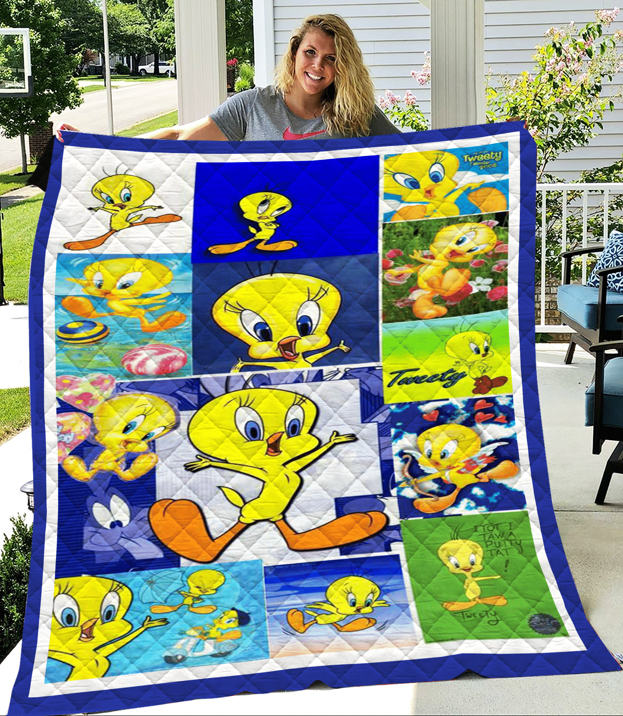 Tweety Bird 1g Quilt Blanket B19