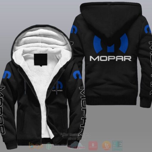 Mopar Black Fleece Jacket Rze2