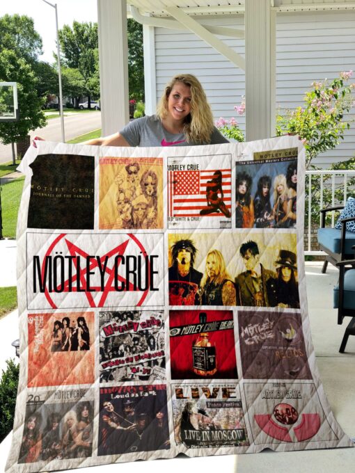 Motley Crue  lover Quilt Blanket Quilt Rze2