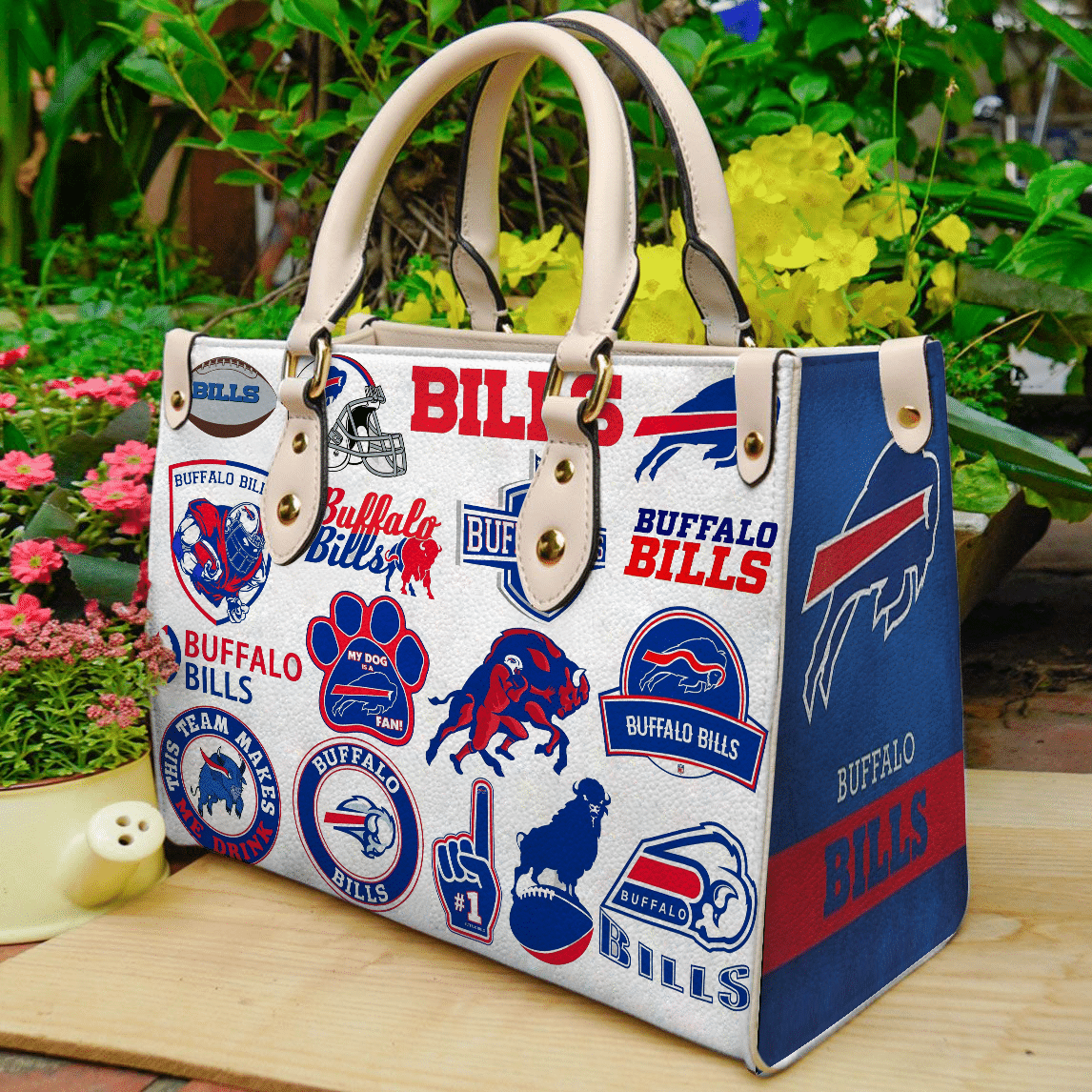 Buffalo Bills 1 Leather Bag TN