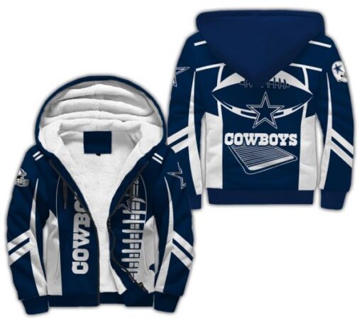 Dallas Cowboys Fleece Jacket Rze1