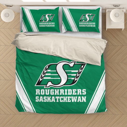 Saskatchewan Roughriders Bedding Set Rze1 - Image 2