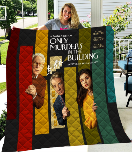 Only Murders In The Building Quilt Blanket Quilt Rze1