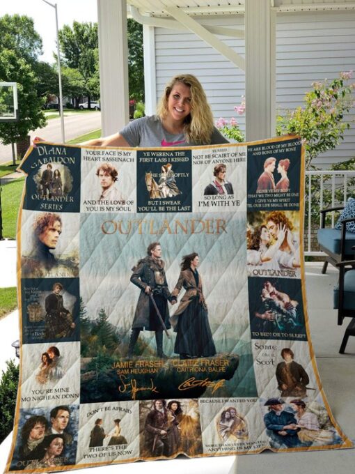 Outlander TV show Blanket Quilt Rze2