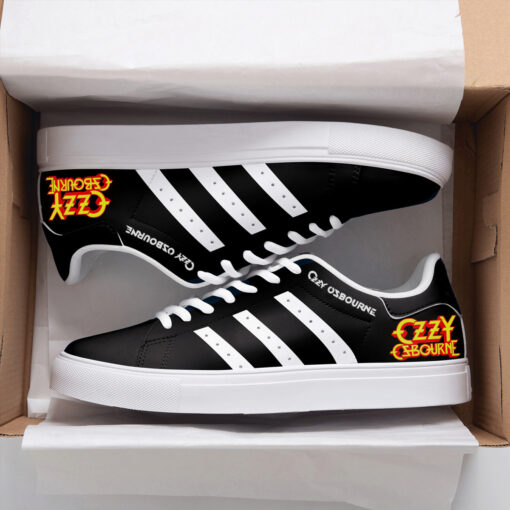 Ozzy Osbourne Black Skate Stan Smith New Shoes  Rze2
