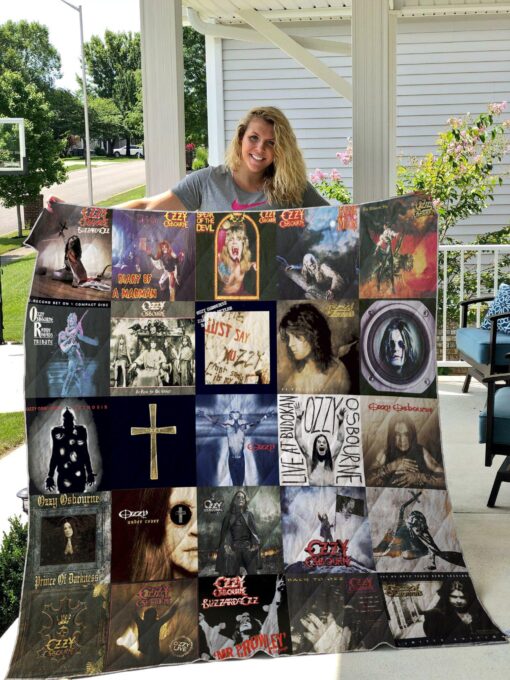 Ozzy Osbourne Blanket Quilt Rze2