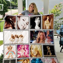 Mariah Carey Lover Blanket Quilt TN