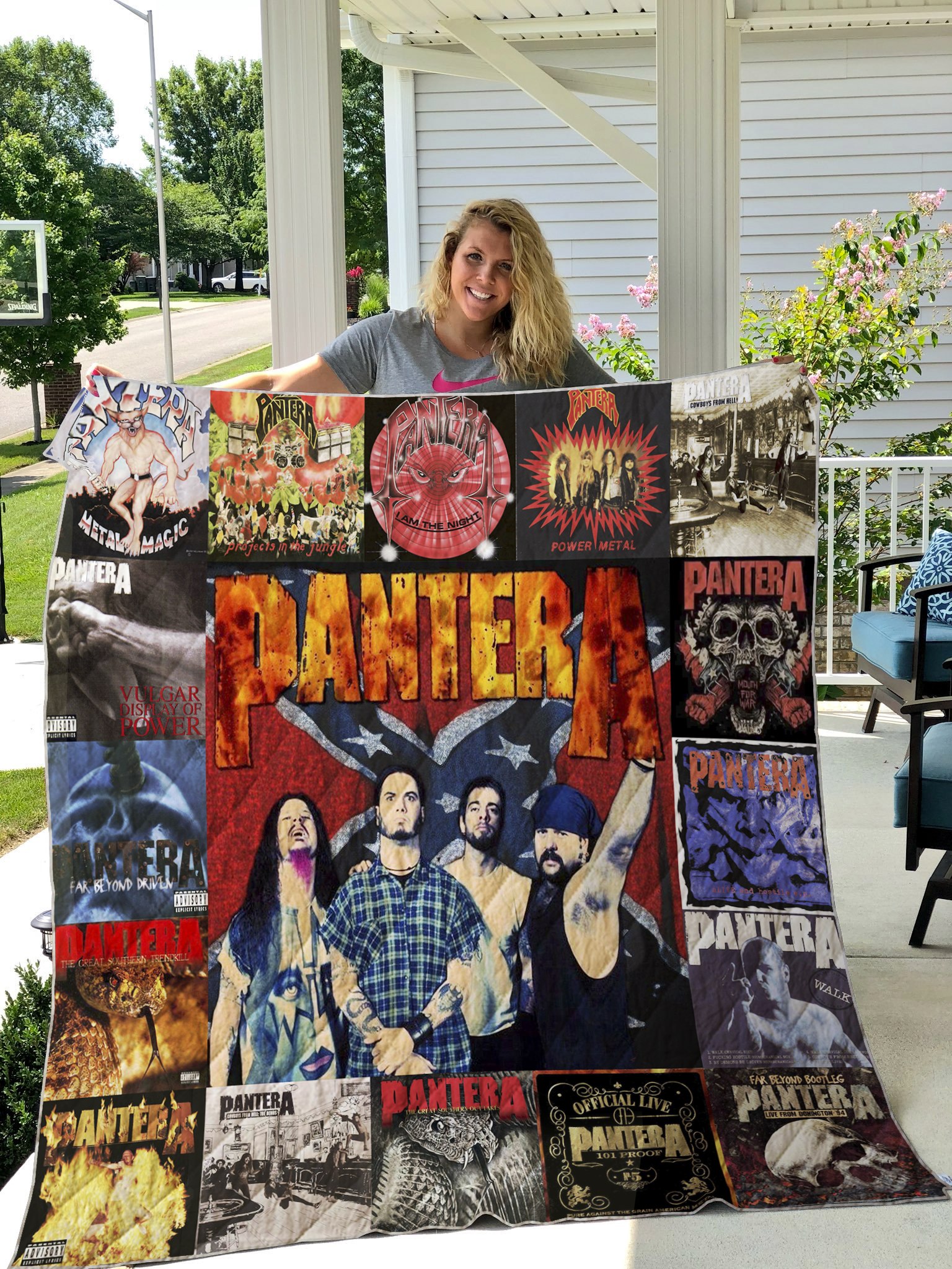 Pantera Quilt Blanket Quilt Rze2