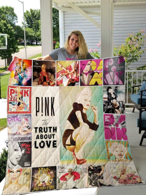 P!nk  Quilt Blanket Quilt B22