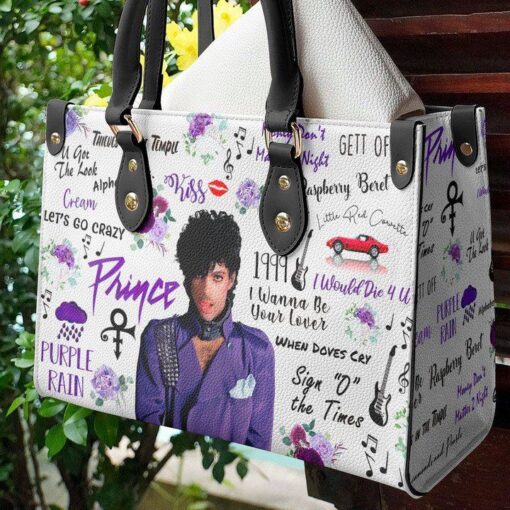 Prince Purple best Leather Bag B20