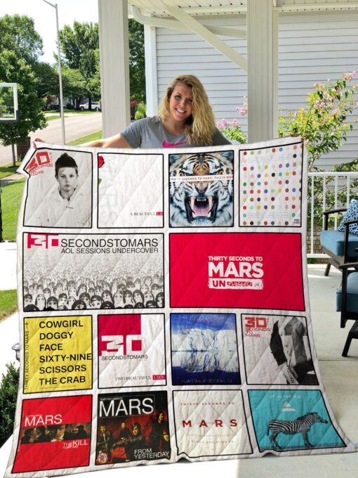 30 Seconds to Mars 2 Blanket Quilt CCHU