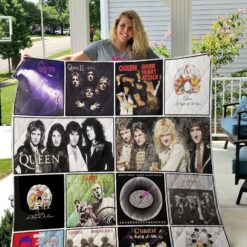 Queen Band Love Quilt Blanket Quilt Rze2