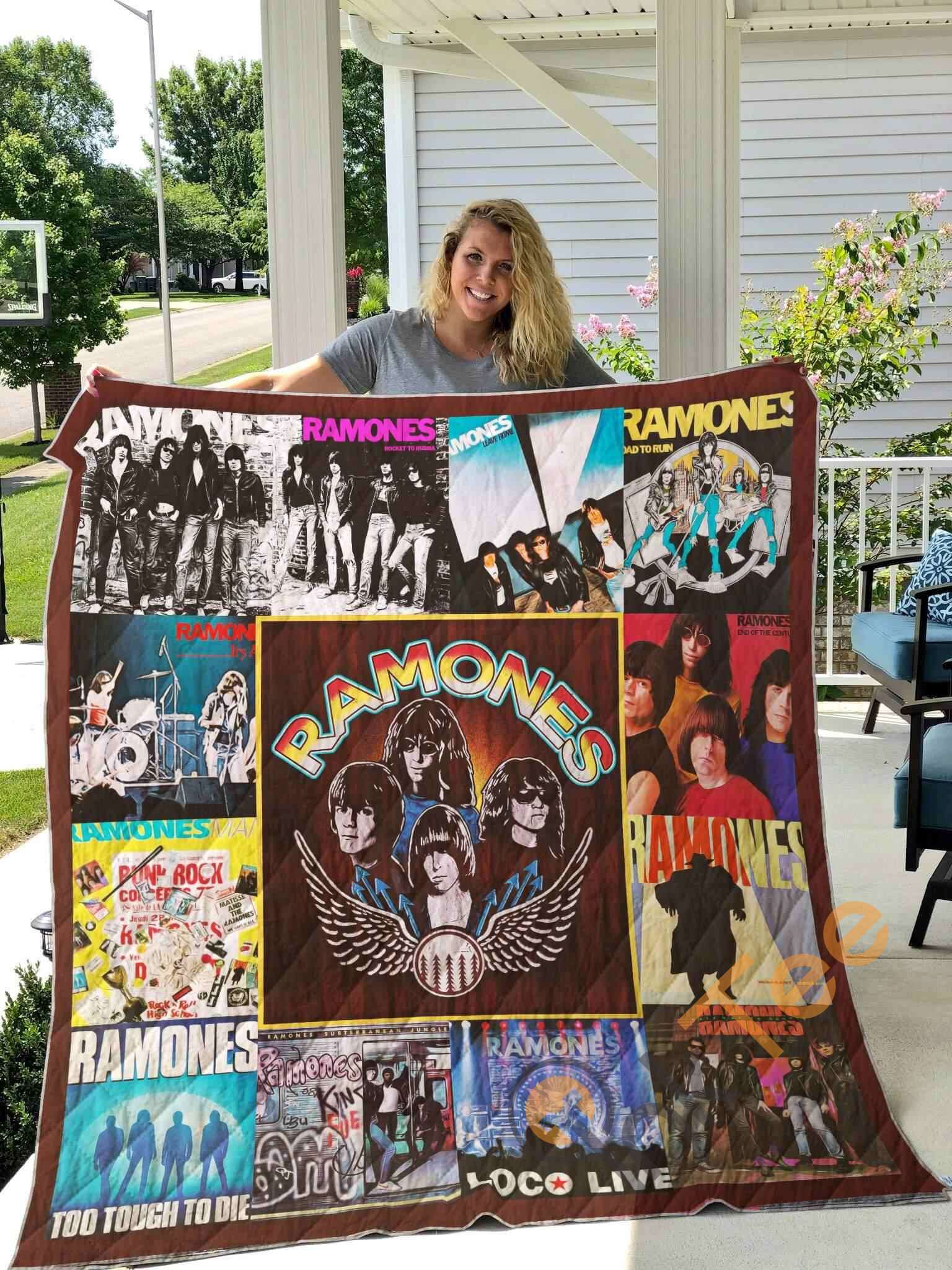 Ramones  Quilt  Blanket Quilt Rze2