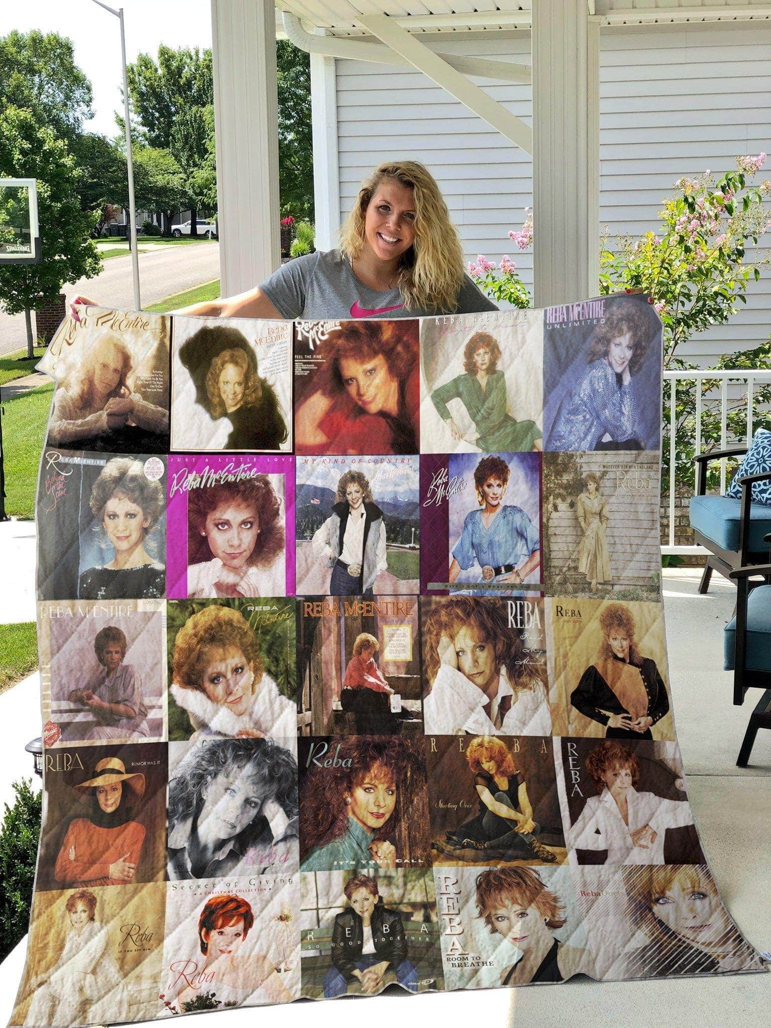 Reba McEntire Blanket Quilt Rze2