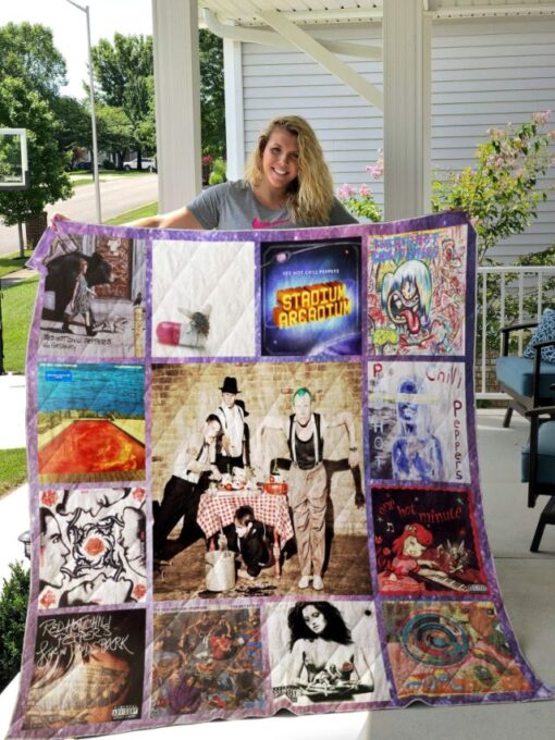 Red Hot Rze2ili Peppers Quilt Lover Blanket Quilt Rze2
