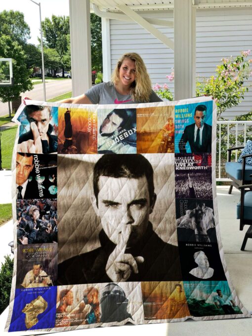 Robbie Williams Lover Blanket Quilt B21