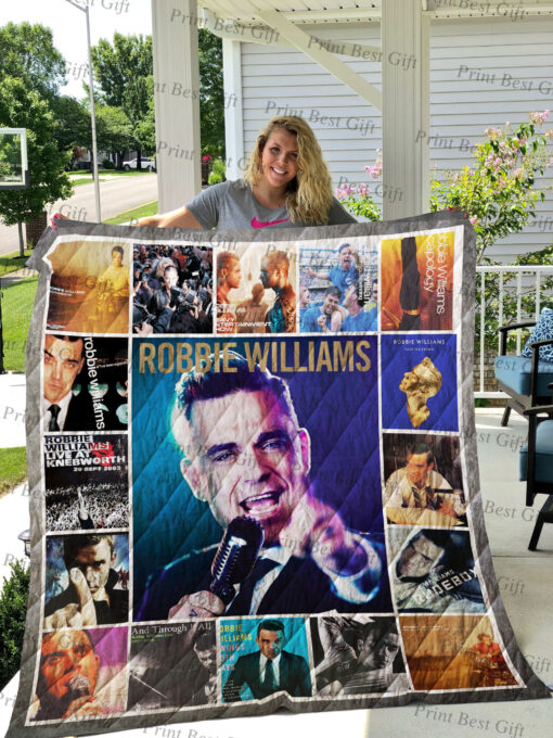 Robbie Williams Blanket Quilt B21