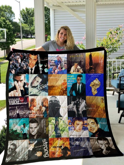Robbie Williams Lover Quilt  Blanket Quilt B21