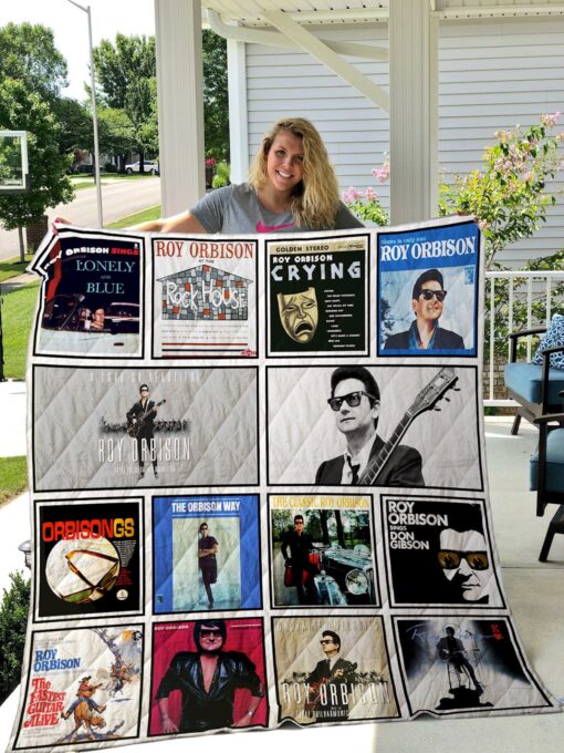Roy Orbison Blanket Quilt Rze2